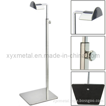 Chrome Steel Bad Exhibition Rack Disply Stand Holders